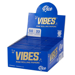 Vibes Rice King Size Slim Rolling Papers 50Pcs