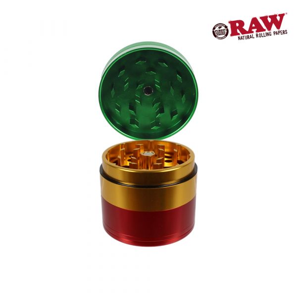 RAW X Hammercraft 4-Part Aluminium Sifter Grinder