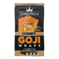 King Palm 4 Goji Wraps w/ Model X Tips – Honey