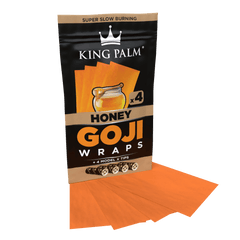 King Palm 4 Goji Wraps w/ Model X Tips – Honey