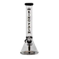 King Palm Limited Edition 16” Glass Beaker Bong with Ice Catcher