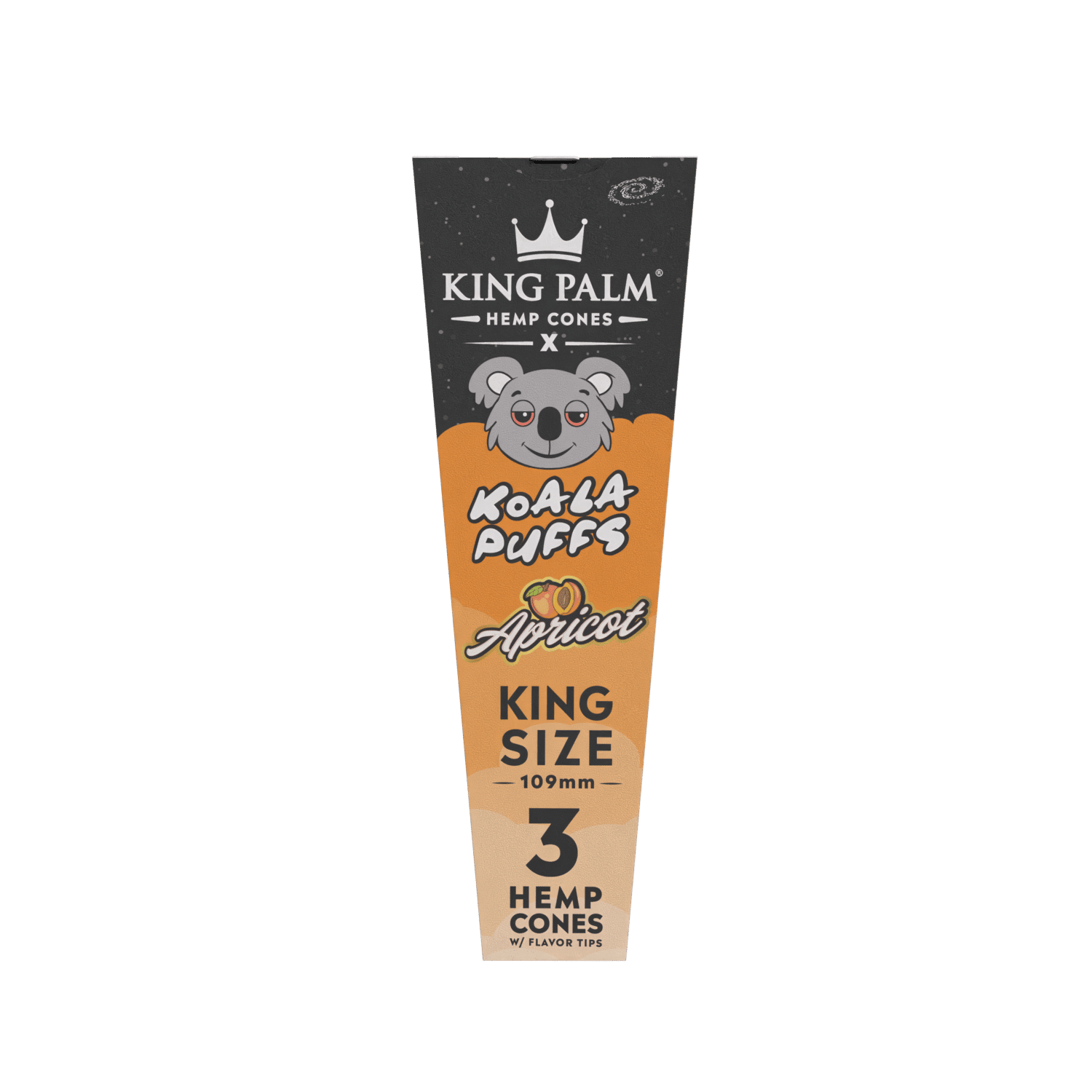 King Palm 3 King Size Hemp Cones