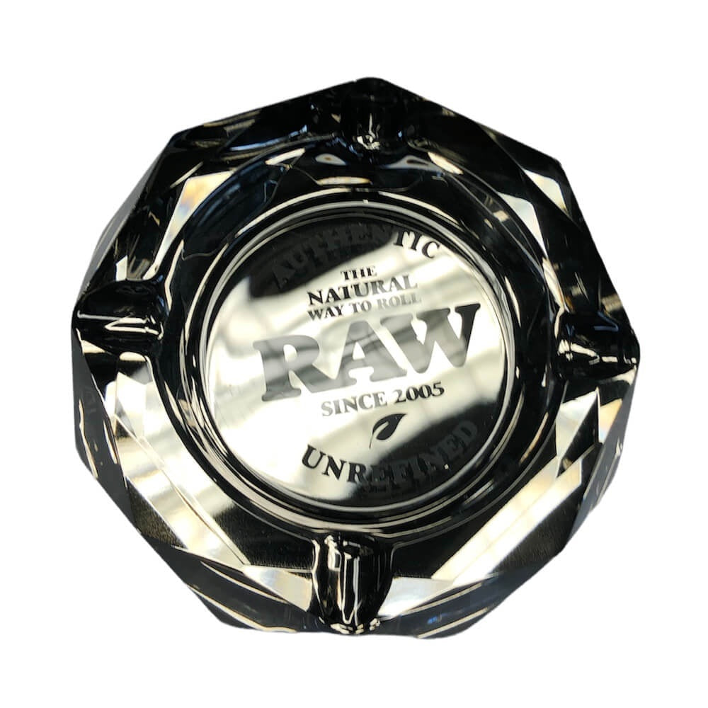 RAW Crystal Glass Ashtray – Darkside Edition