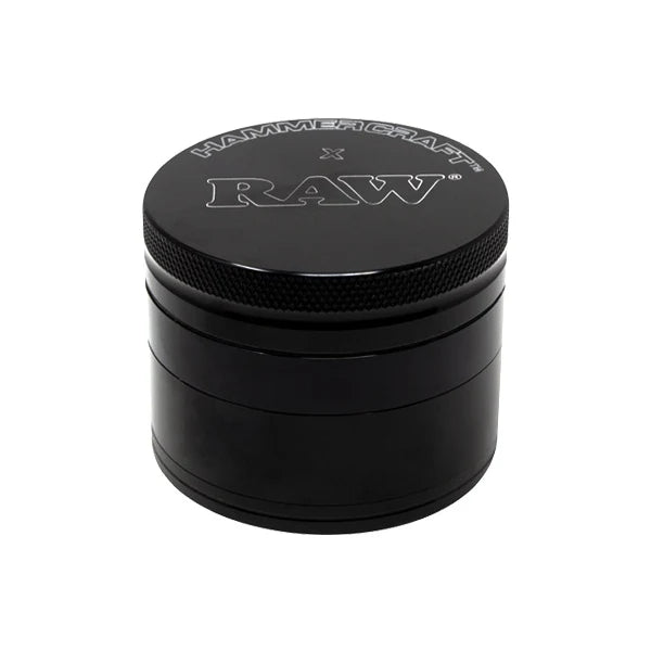 RAW X Hammercraft 4-Part Aluminium Sifter Grinder