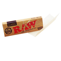 RAW Classic Single Wide Regular Size Rolling Papers