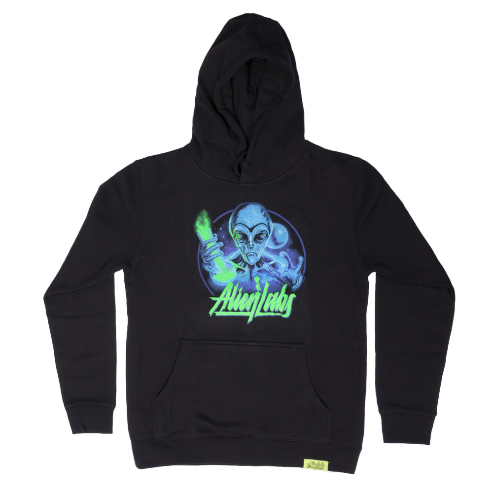 Alien Labs Hoody Take Me To Your Dealer Black Large