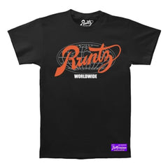 All Country T Shirt By Runtz Black And Orange Large