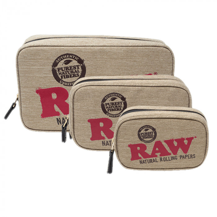 RAW Smell Proof Smokers Pouch - 3 Sizes