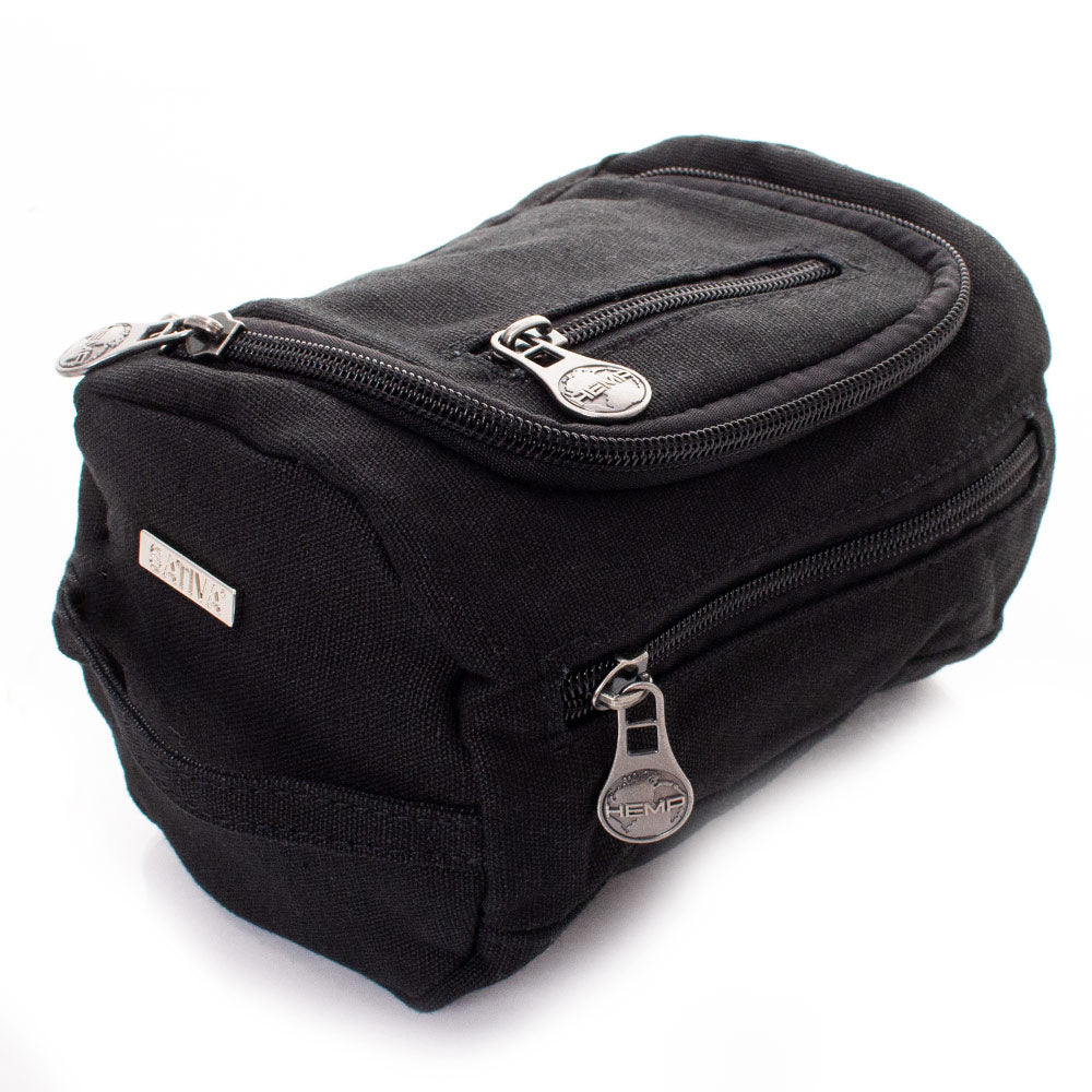 Mini Barrel Bag Small By Sativa Hemp Bags Black