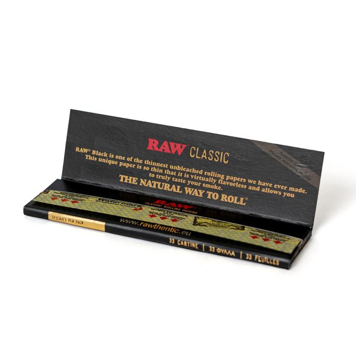 Raw Black Kingsize (WIDE)