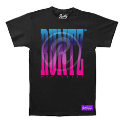 R Logo Worldwide T Shirt By Runtz Black Small