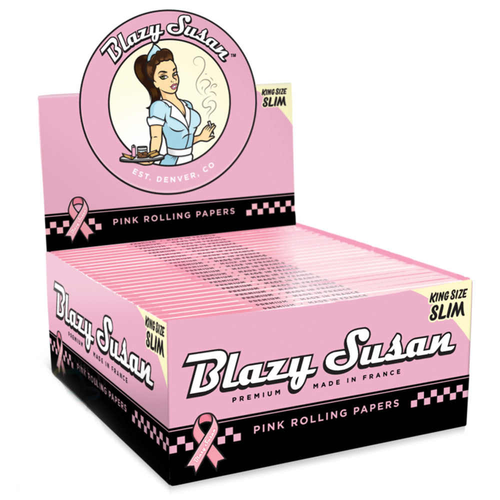 Blazy Susan King Size Slim Rolling Papers 50Pcs