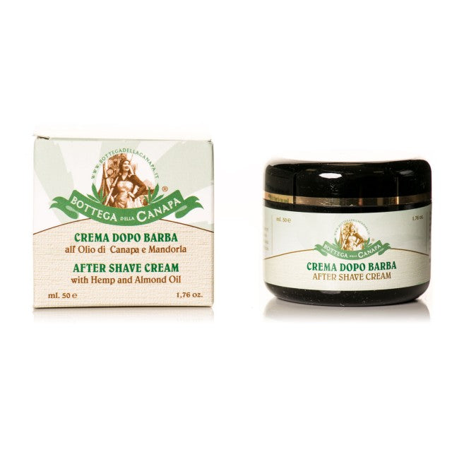 After Shave Cream Hemp And Almond Oil By Bottega Della Canapa