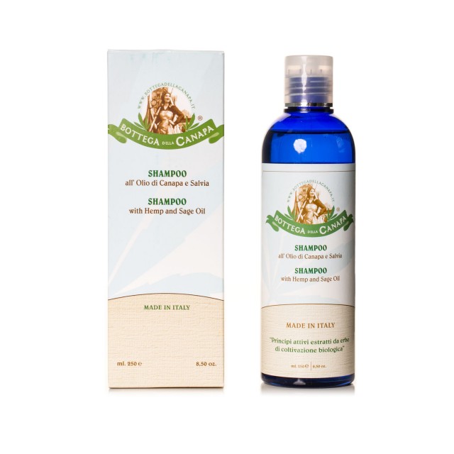 Hemp And Sage Shampoo By Bottega Della Canapa
