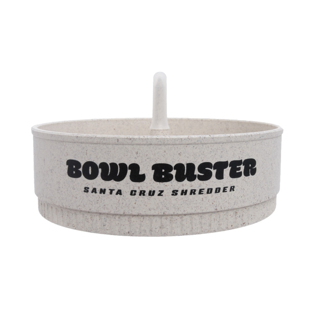Hemp Bowl Buster By Santa Cruz Shredder White