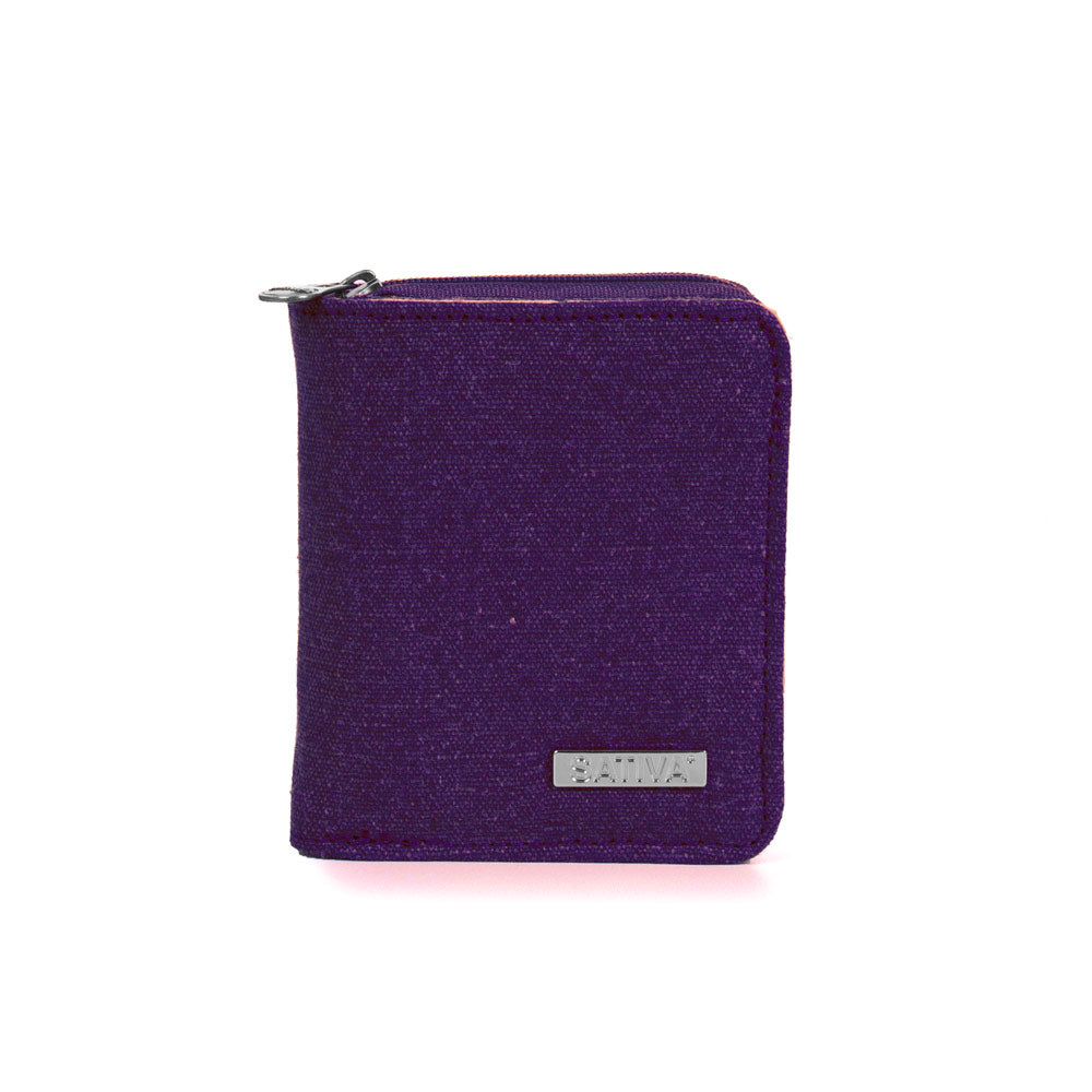 Hemp Wallet By Sativa Hemp Bags Plum