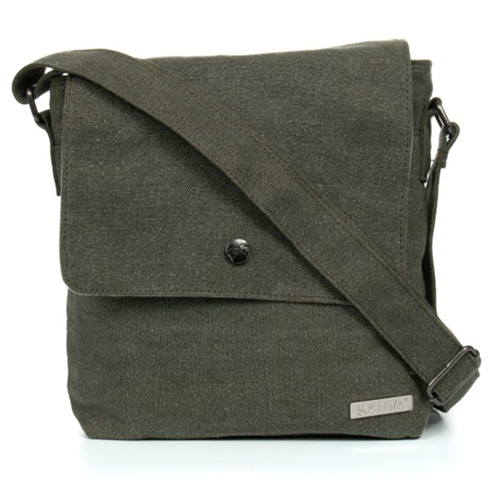 Charming Shoulder Bag By Sativa Hemp Bags Khaki