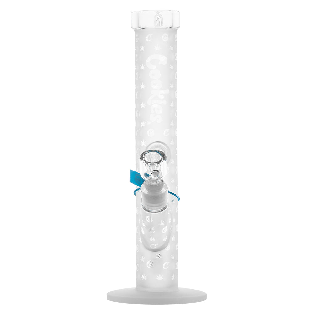 V Straight Bong Cookies Glass Clear