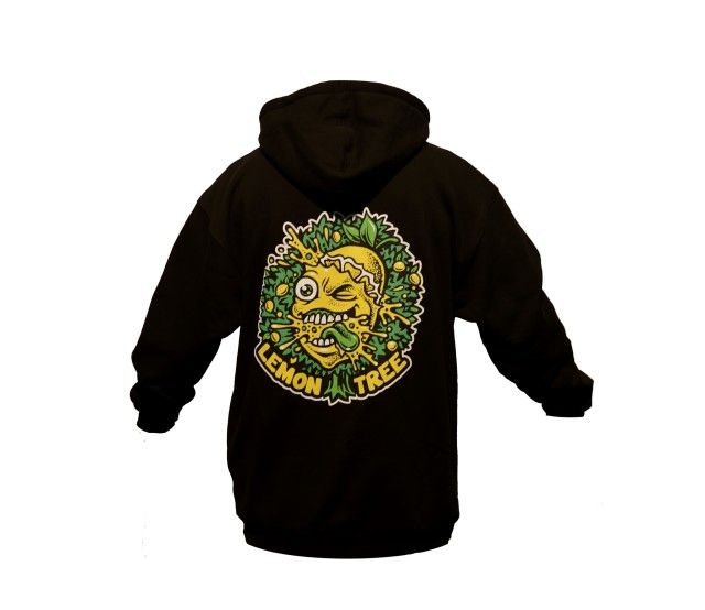 Lemon Tree Original Hoodie Black By Lemon Life Sc Medium