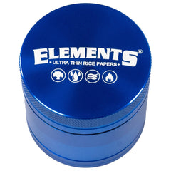 ELEMENTS - ALUMINIUM 4 PART GRINDER - VARIOUS SIZES / COLOURS