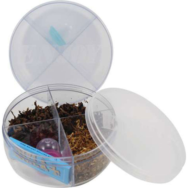 Enjoy Stash Jar The Jar With 4 Compartments To Keep Everything Separate