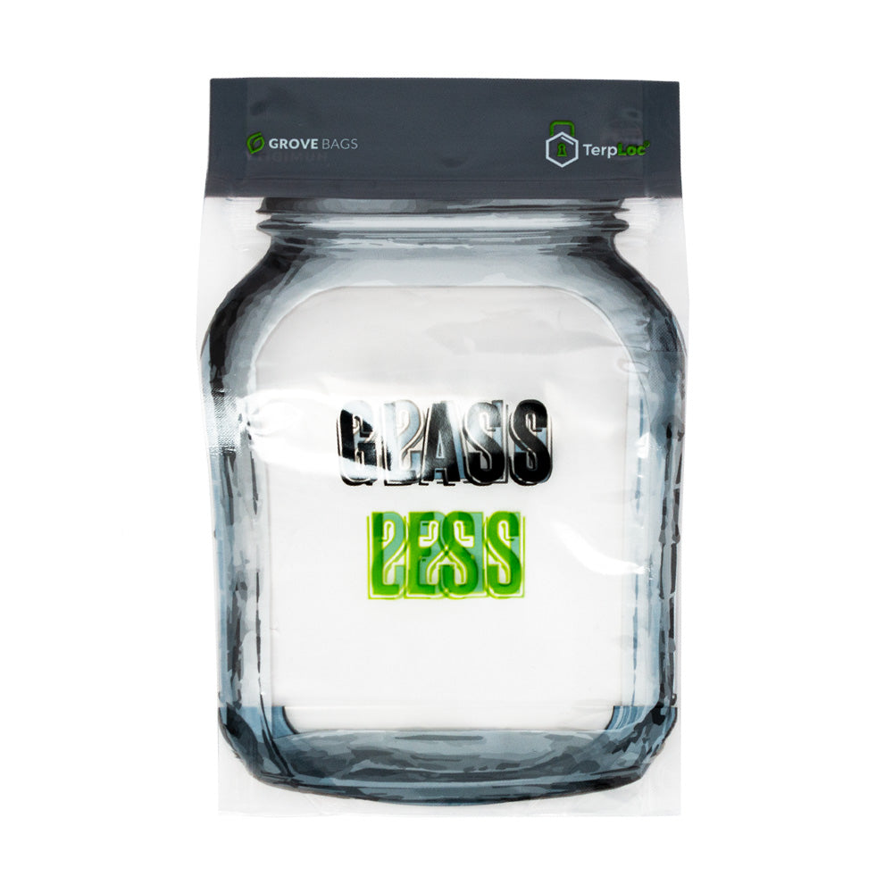 Glassless Curing Bag Pouch By Grove Bags 100Pcs