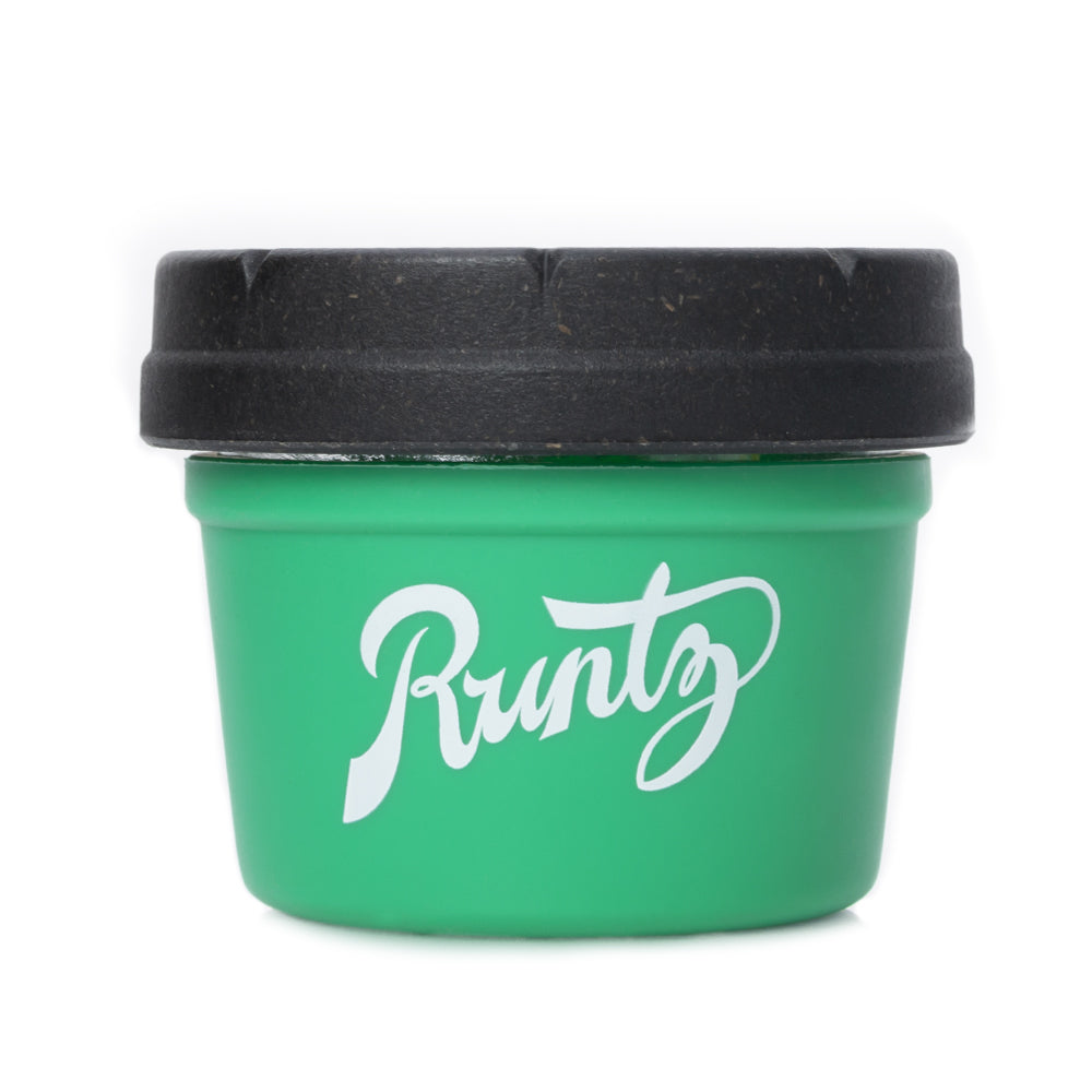 Green White 4Oz Runtz Mason Stash Jar By Re Stash