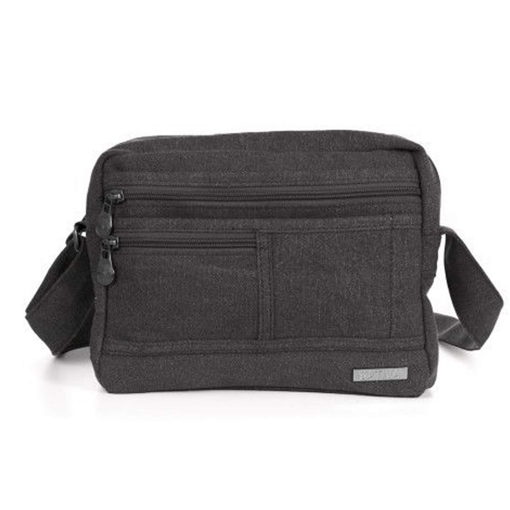 Smart Shoulder Bag By Sativa Hemp Bags Grey