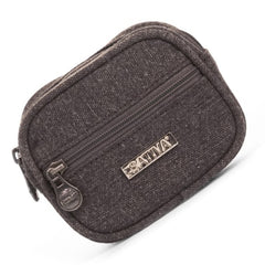 Hemp Coin Pouch By Sativa Hemp Bags Grey
