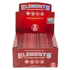 Elements King Size Hemp Rolling Papers 50Pcs