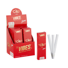 The Cali Cones Hemp Pre Rolled Cones By Vibes 8Pcs 1 Gram