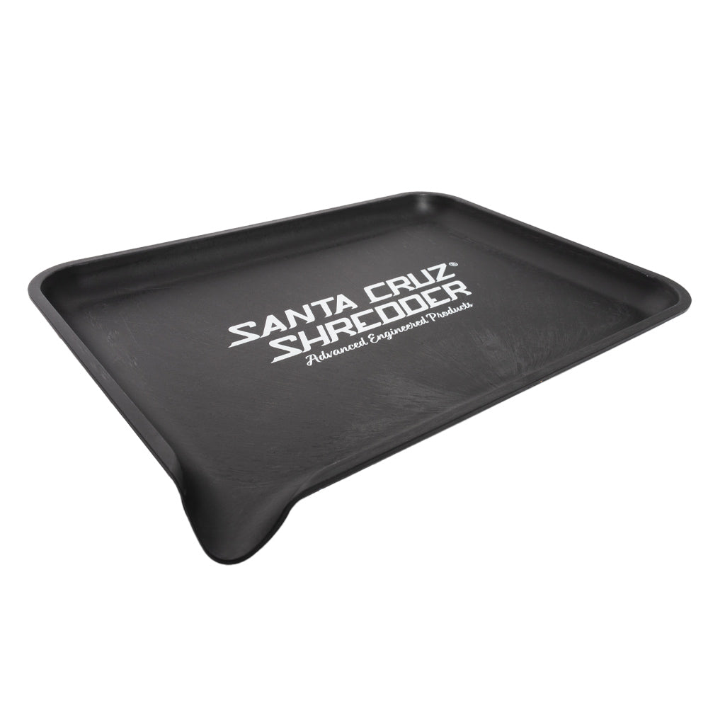 Santa Cruz Large Hemp Rolling Tray Black