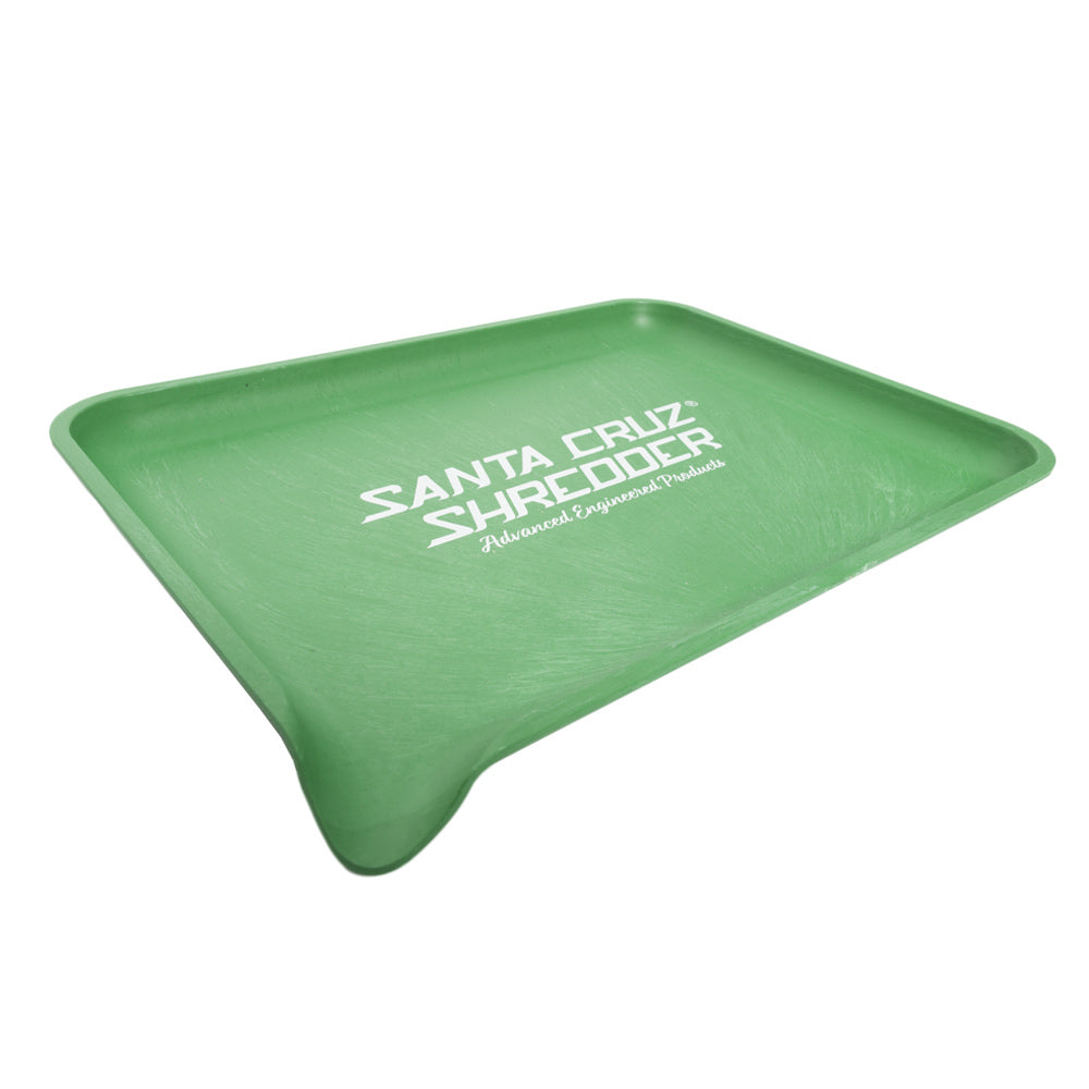 Santa Cruz Large Hemp Rolling Tray Green