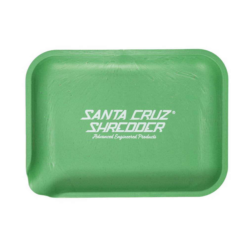 Hemp Rolling Tray By Santa Cruz Shredder Green