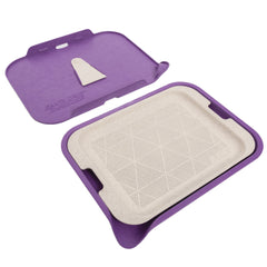 Hemp Rolling Tray With Sift Screen By Santa Cruz Shredder Purple