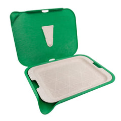 Hemp Rolling Tray With Sift Screen By Santa Cruz Shredder Green