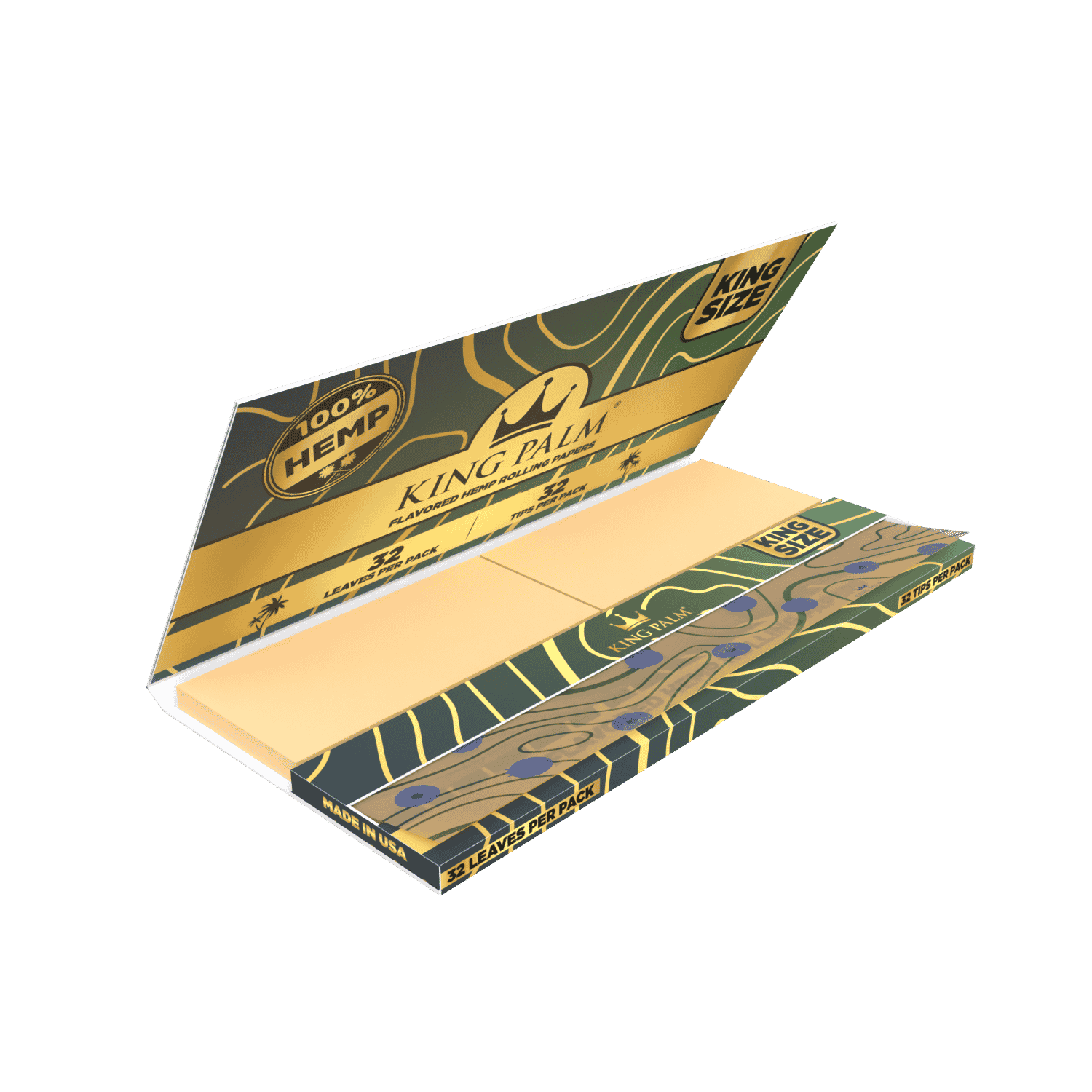 King Palm Hemp Rolling Papers – King Size