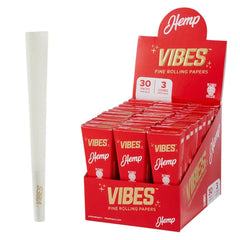 Vibes Cones Coffin Pack Hemp King Size 30Pcs