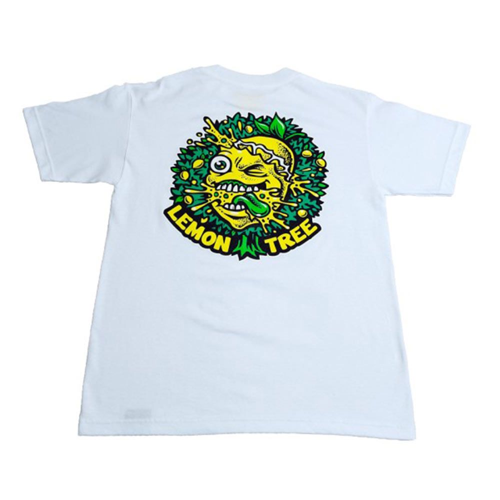 The Lemon Tree Dripping Tree T Shirt White By Lemon Life Sc Large