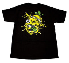 Lemon Tree Colour Splat T Shirt Black By Lemon Life Sc Medium