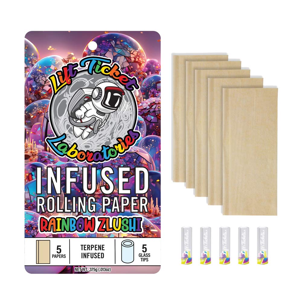 Lift Tickets Infused Rolling Papers