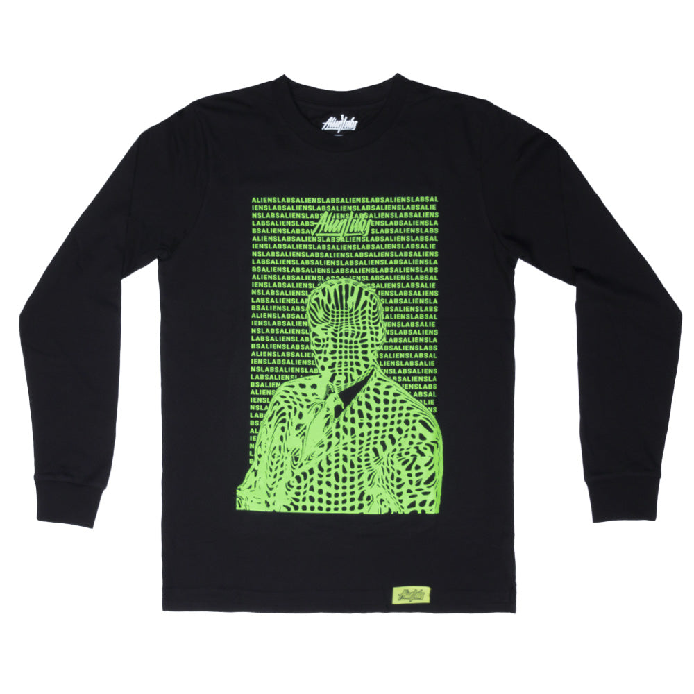 Alien Labs Long Sleeve Shirt Nasa Director Black Green X Large