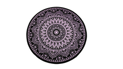 PURPLE MANDALA MOODMAT (LARGE)