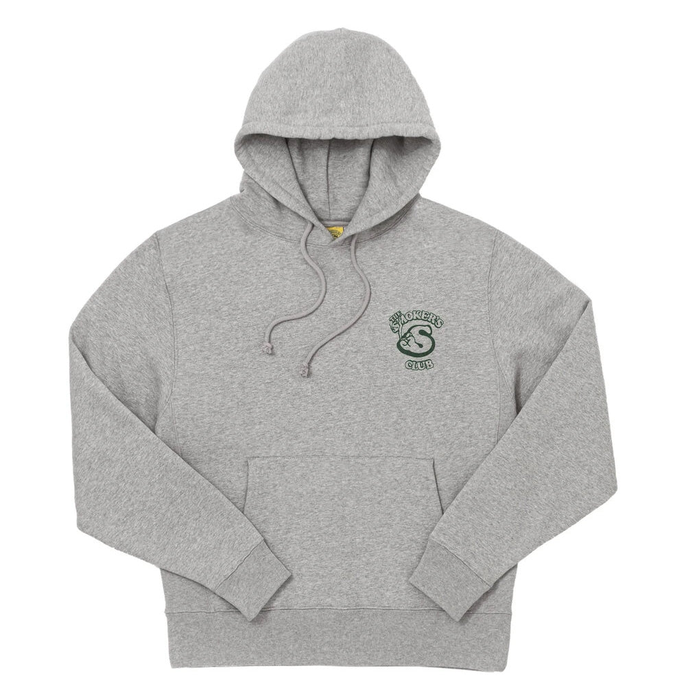 Member Oversized Hoodie By The Smokers Club Grey Small