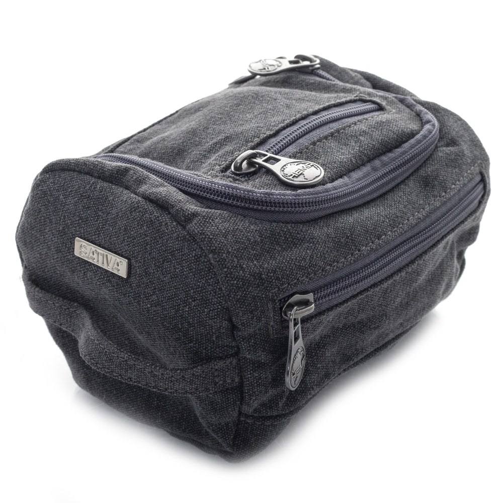 Mini Barrel Bag Small By Sativa Hemp Bags Grey