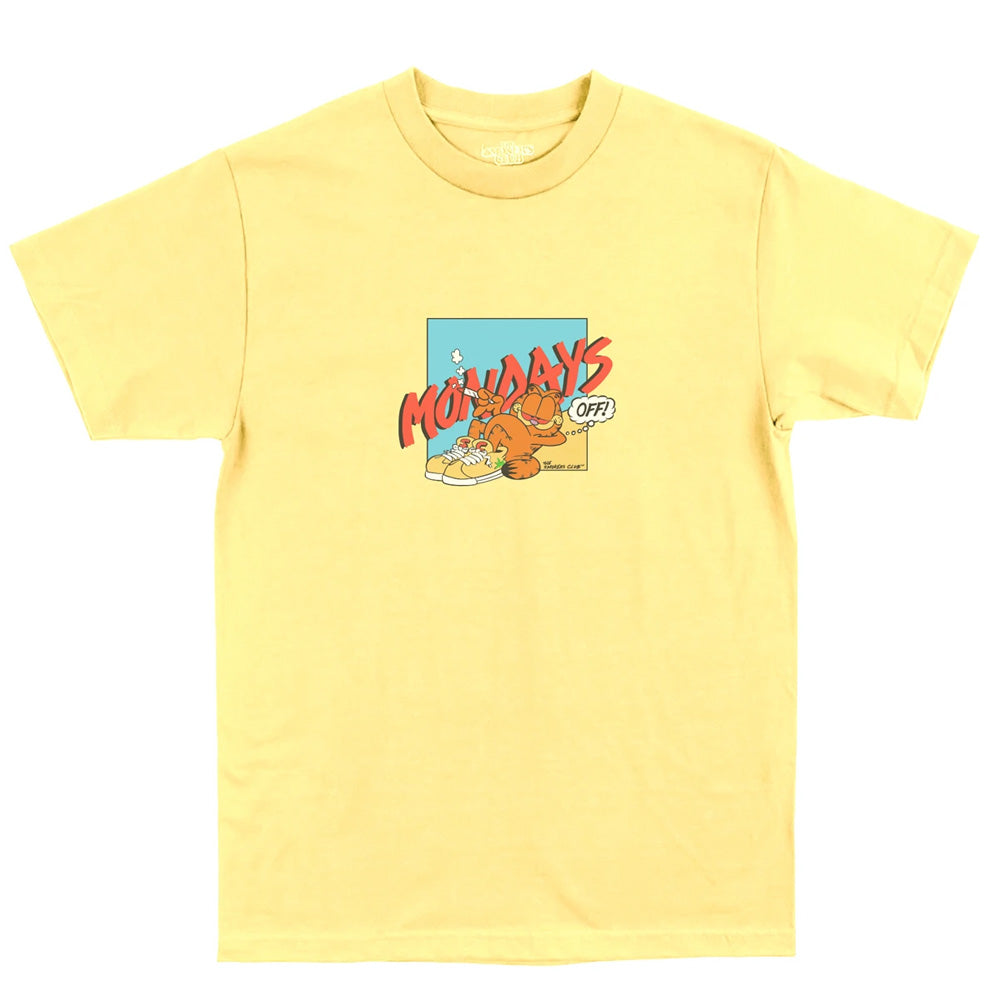 Mondays Off T Shirt By Smokers Club Banana Small