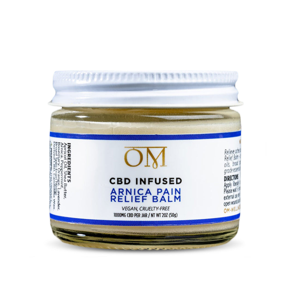 Cbd Arnica Pain Relief Balm By Om Wellness Cbd