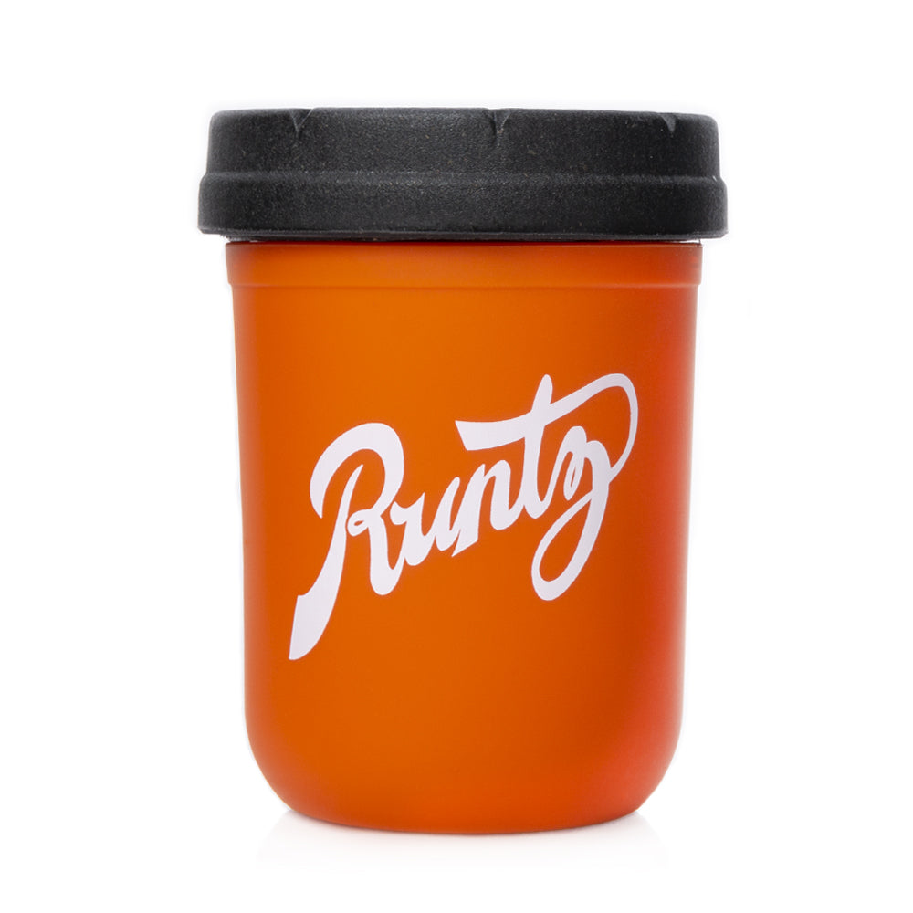 Orange White 8Oz Runtz Mason Stash Jar By Re Stash