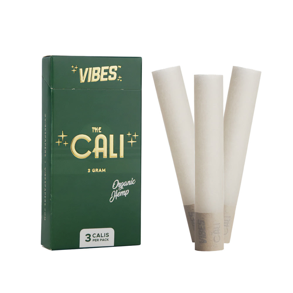 The Cali Cones 3Gram Organic Hemp Pre Rolled Cones By Vibes