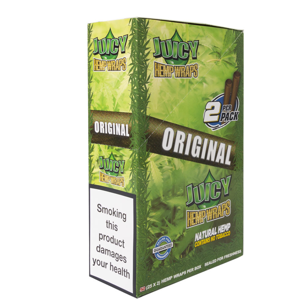 Original Blunt By Jays Hemp Wraps Tobacco Free 25Pcs